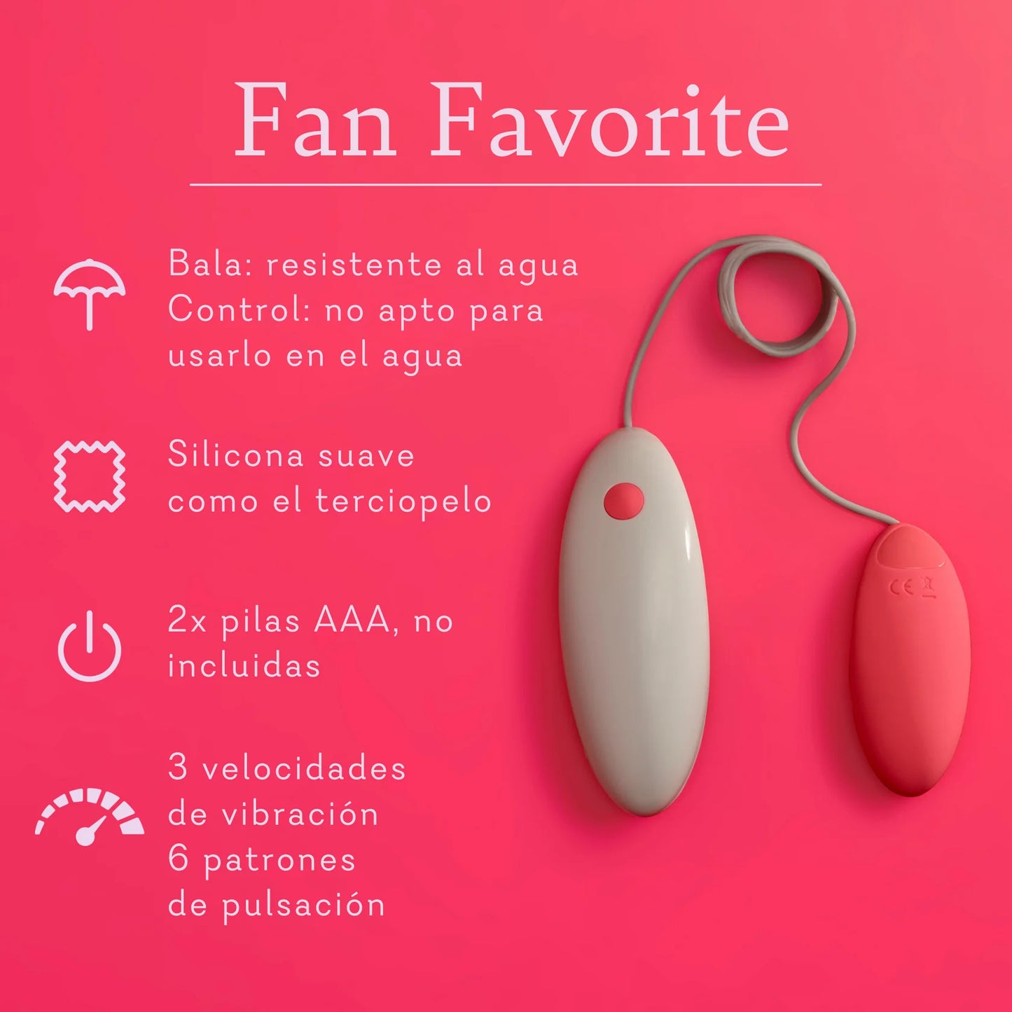 Fan Favorite (Vibrador de bala)