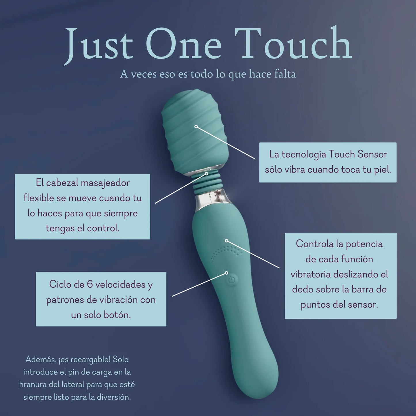 Just One Touch (Vibrador en forma de micrófono)