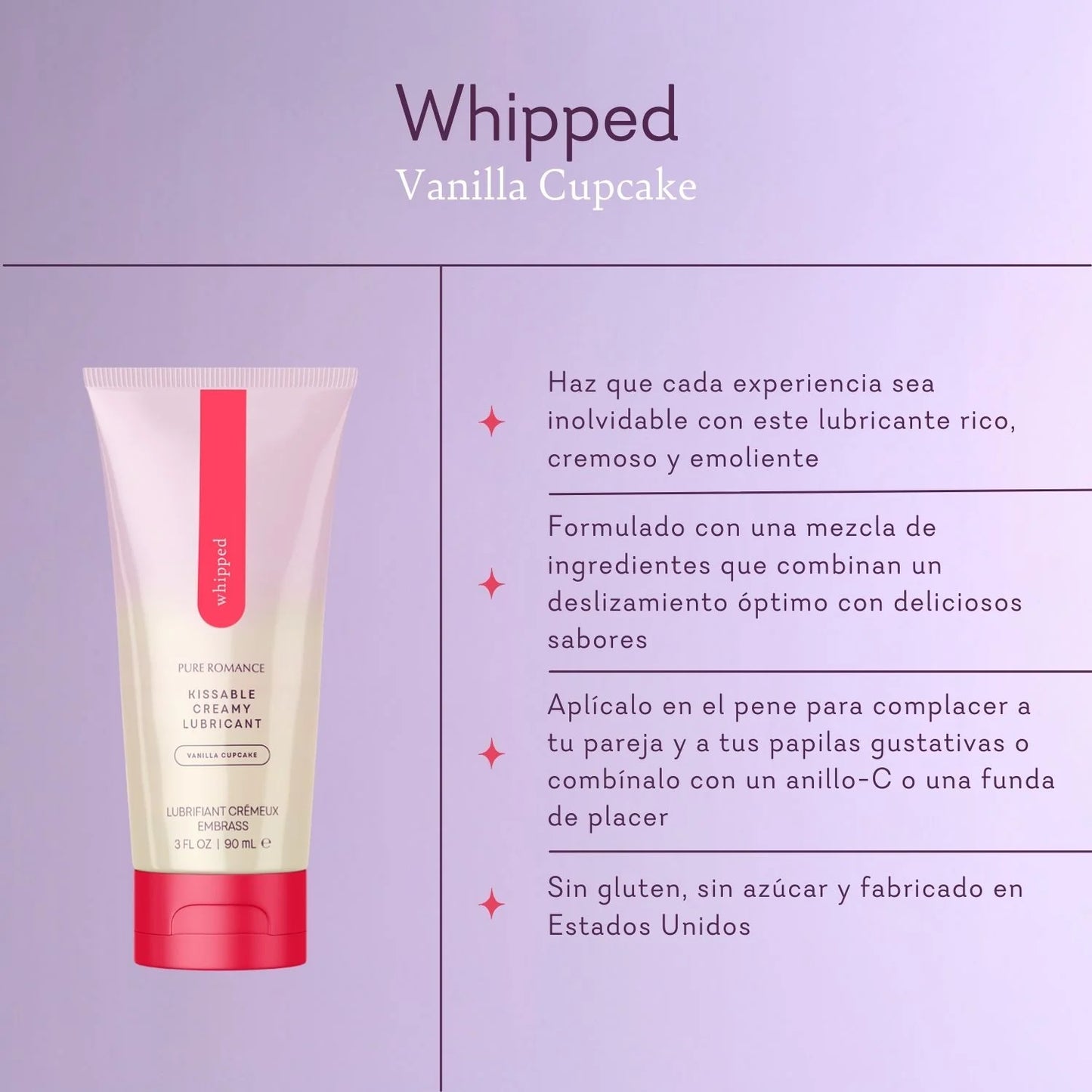 Whipped - Lubricante en crema