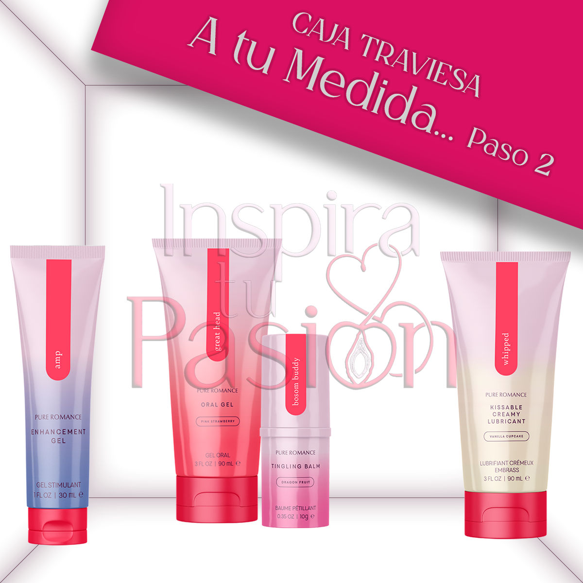 Set para Parejas A tu Medida... 2 - Personaliza tu Caja