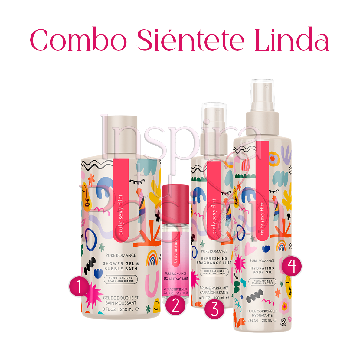 Combo Siéntete Linda