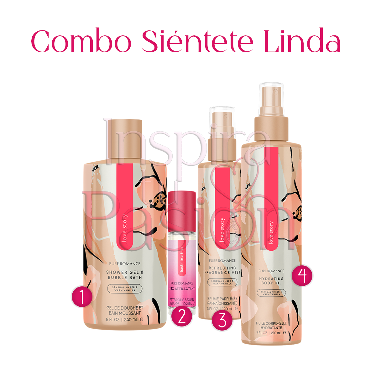 Combo Siéntete Linda
