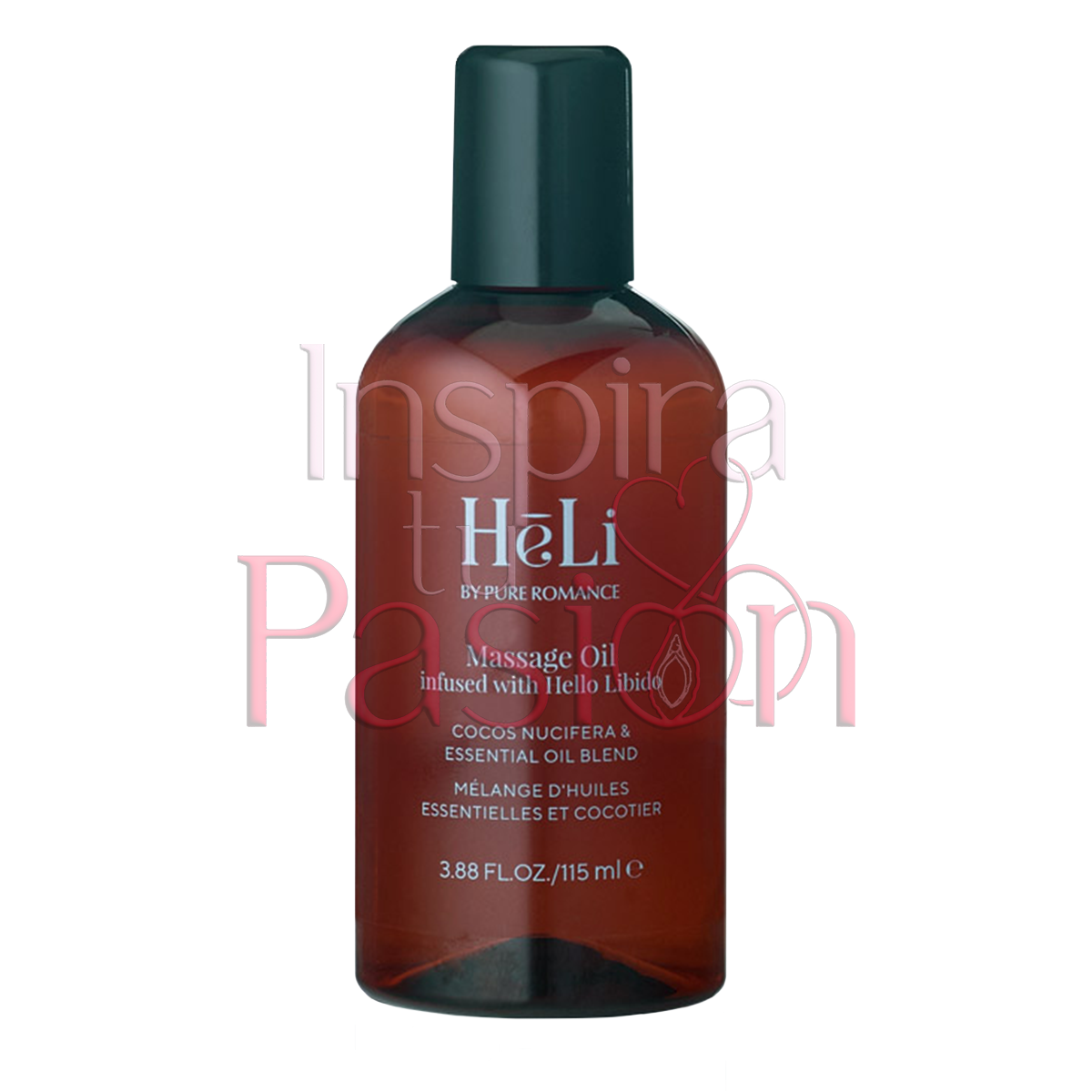 HēLi Essential Oil - Massage Oil Infused With Hello Libido (Aceite para masajes con Hello Libido)