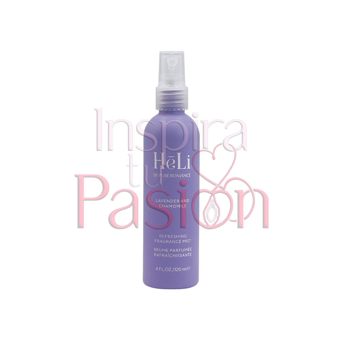 HēLi Lavender and Chamomile - Kiss - Refreshing Fragrance Mist (Splash refrescante)