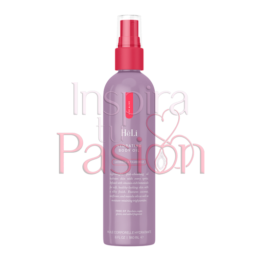 HēLi Lavender and Chamomile - Body Dew - Hydrating Body Oil (Aceite corporal hidratante)